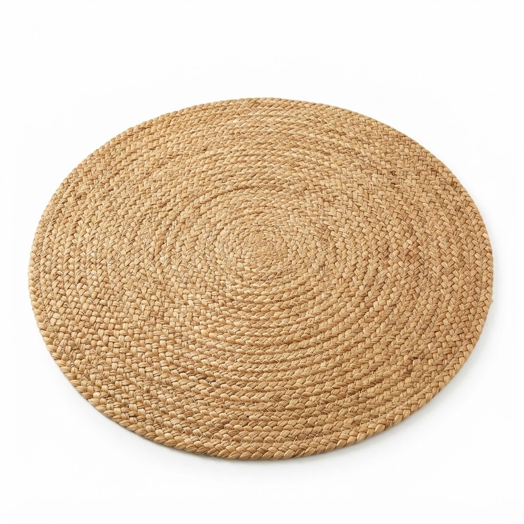 Jute Braided Floor Rug