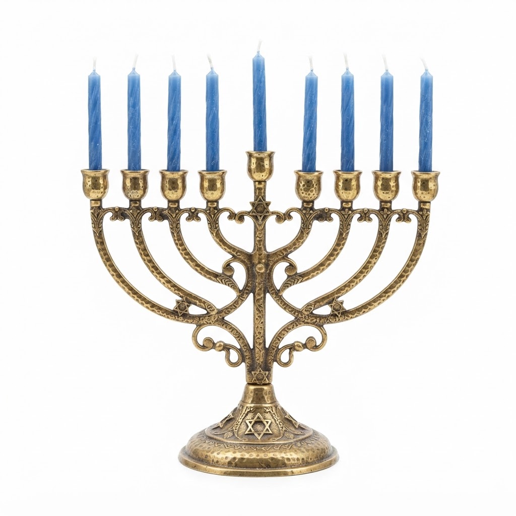 Metal Menorah