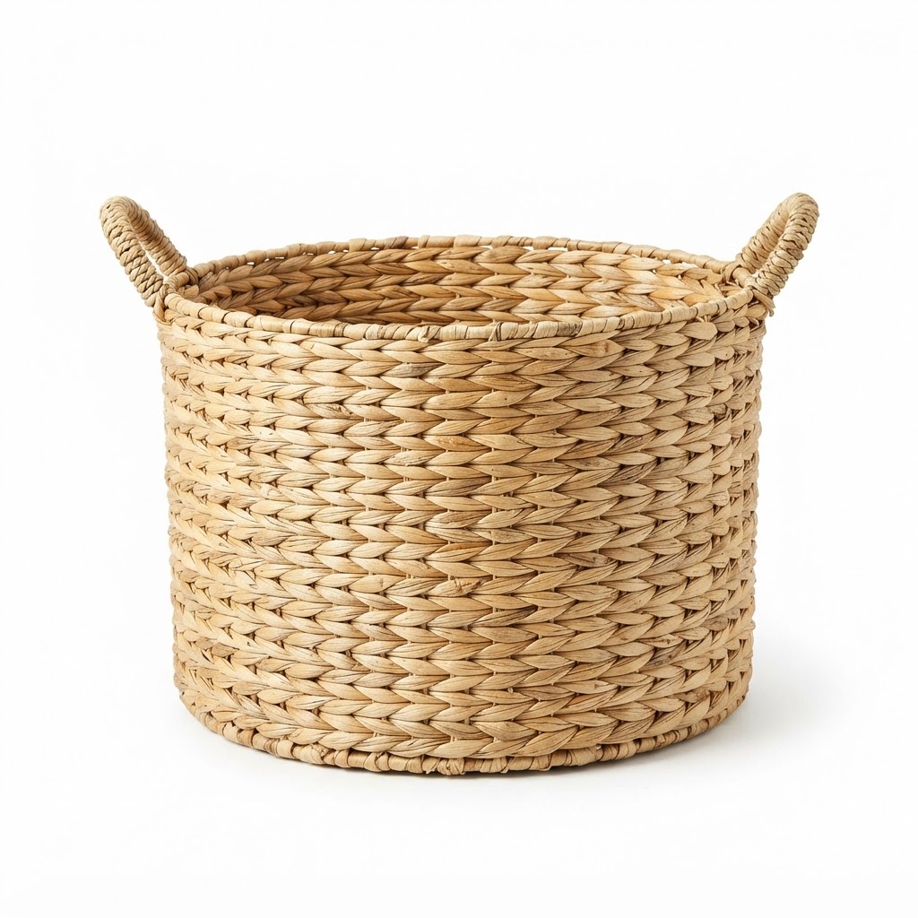 Natural Woven Storage Basket