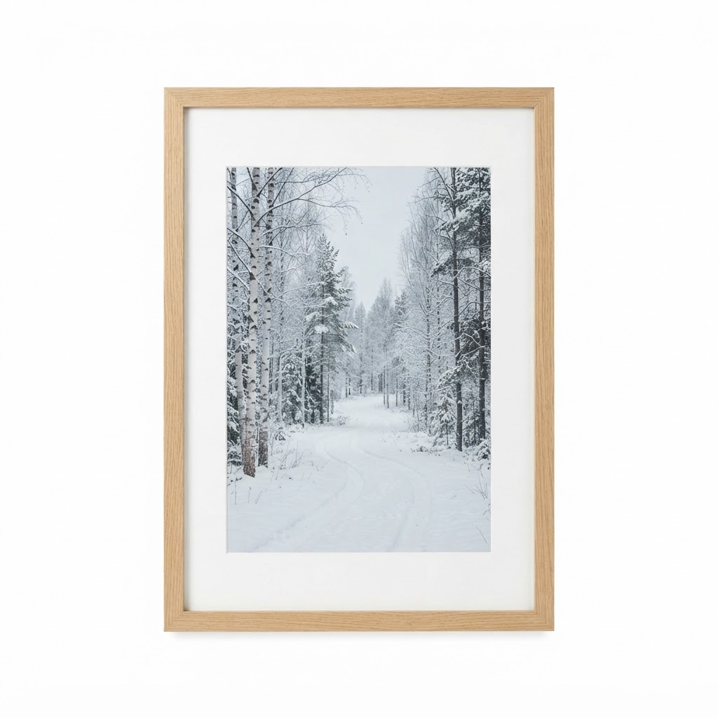 Winter Landscape Framed Prints