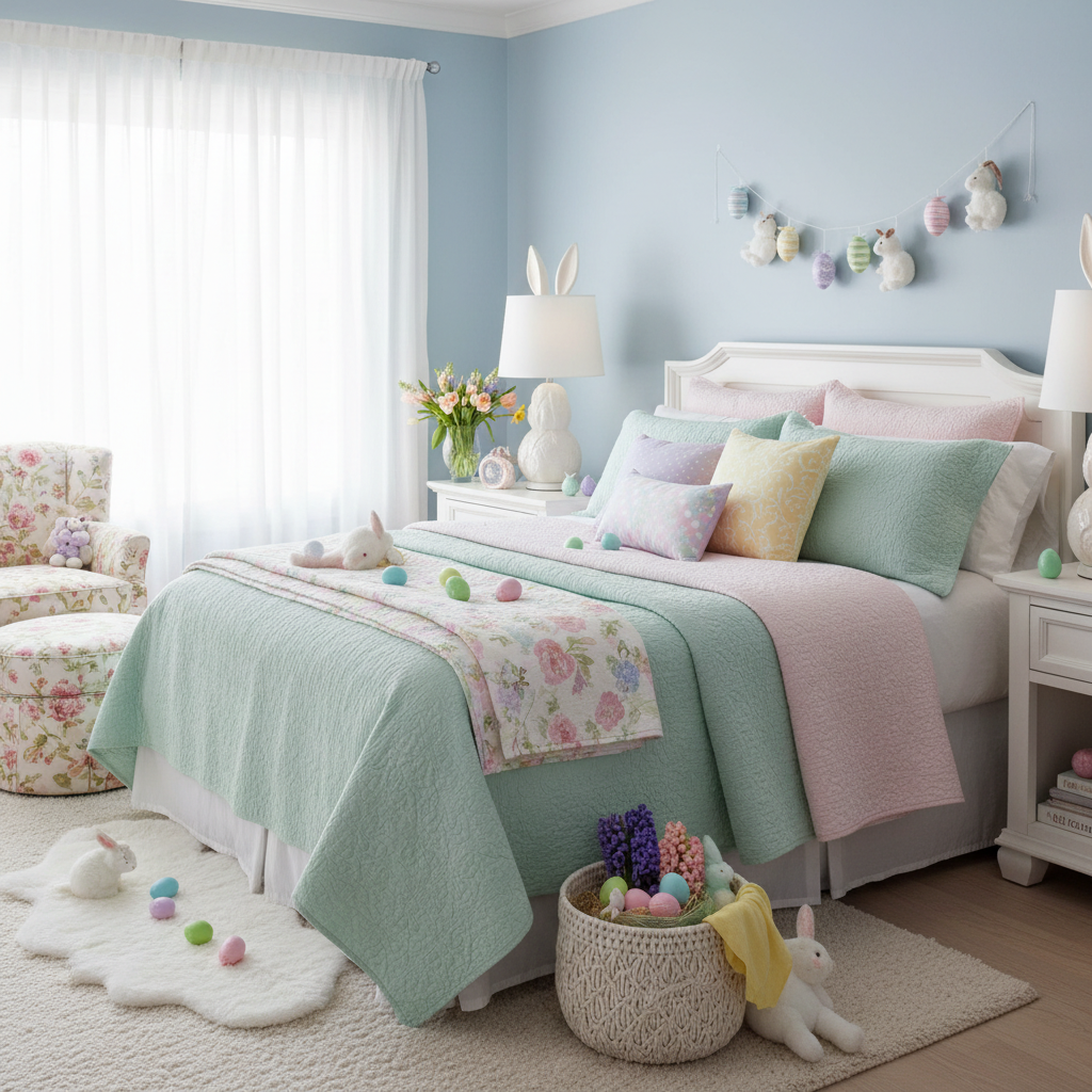 Transitional Easter Child Bedroom (Girl)