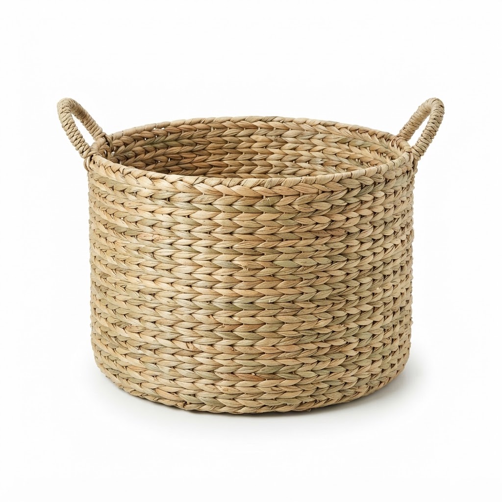 Woven Seagrass Storage Basket