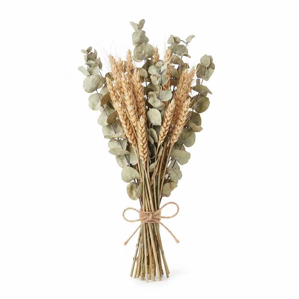core Dried Eucalyptus and Wheat Bundle