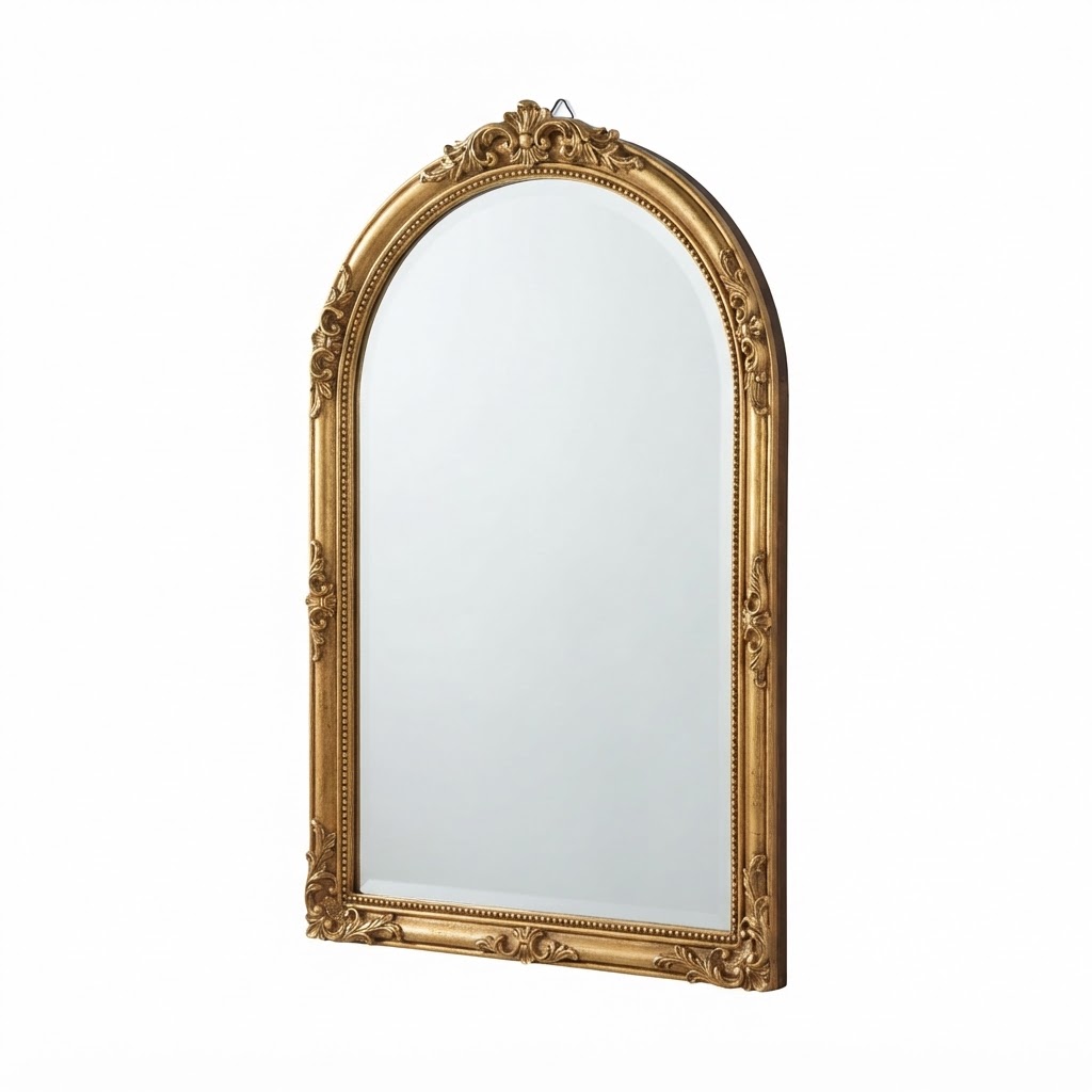 Gold Gilded Arch Mirror