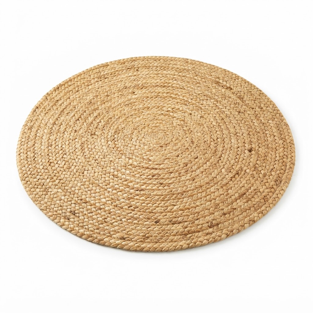 Jute Braided Area Rug