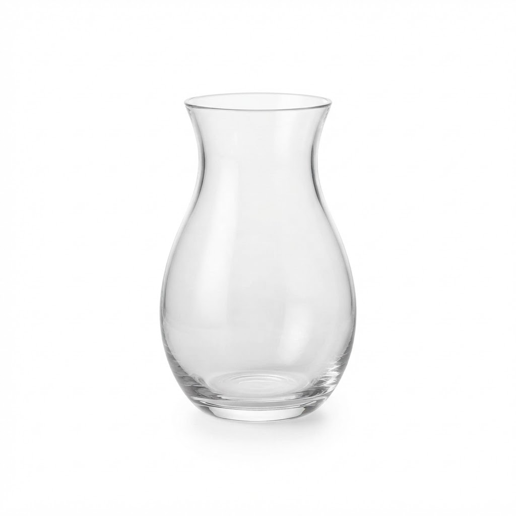 Clear Glass Vase