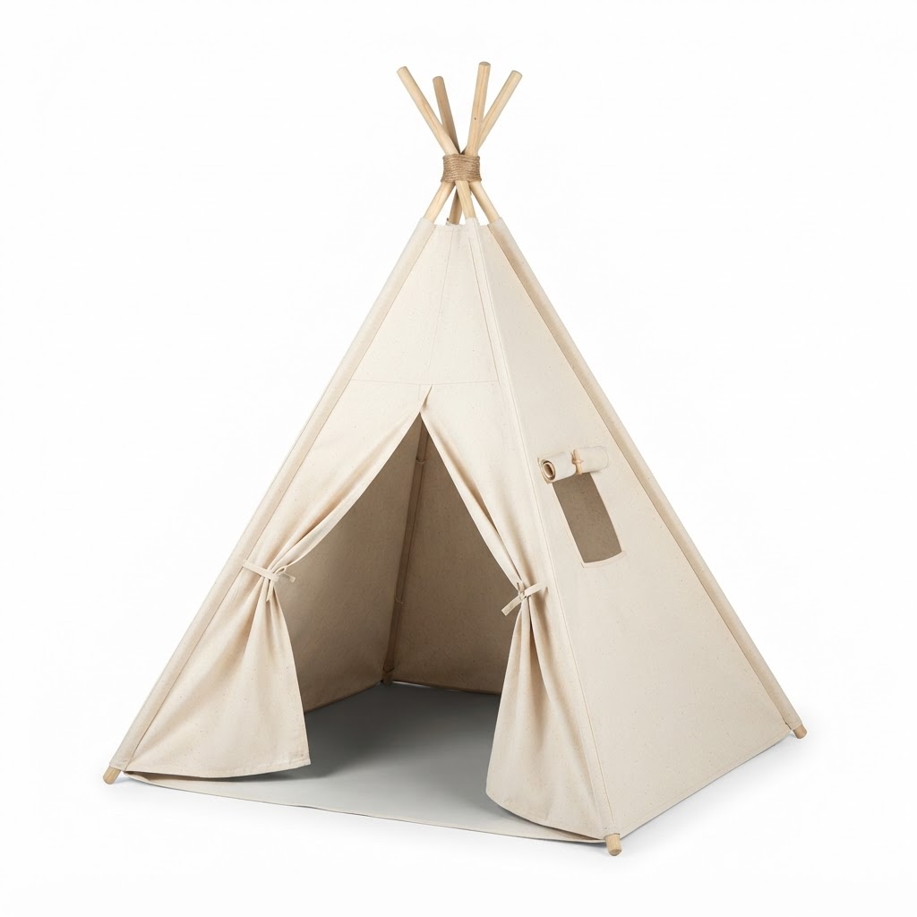 Canvas Teepee Play Tent