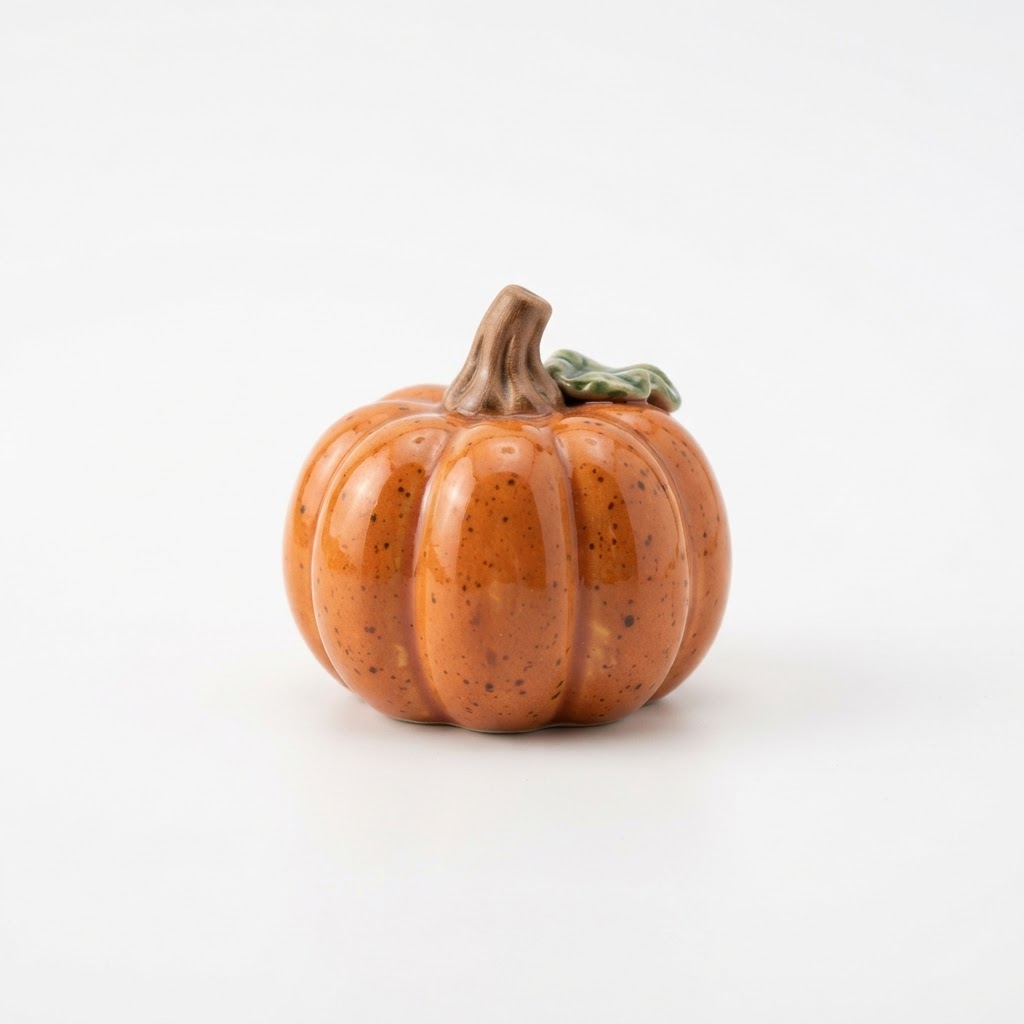 Ceramic Miniature Decorative Pumpkins