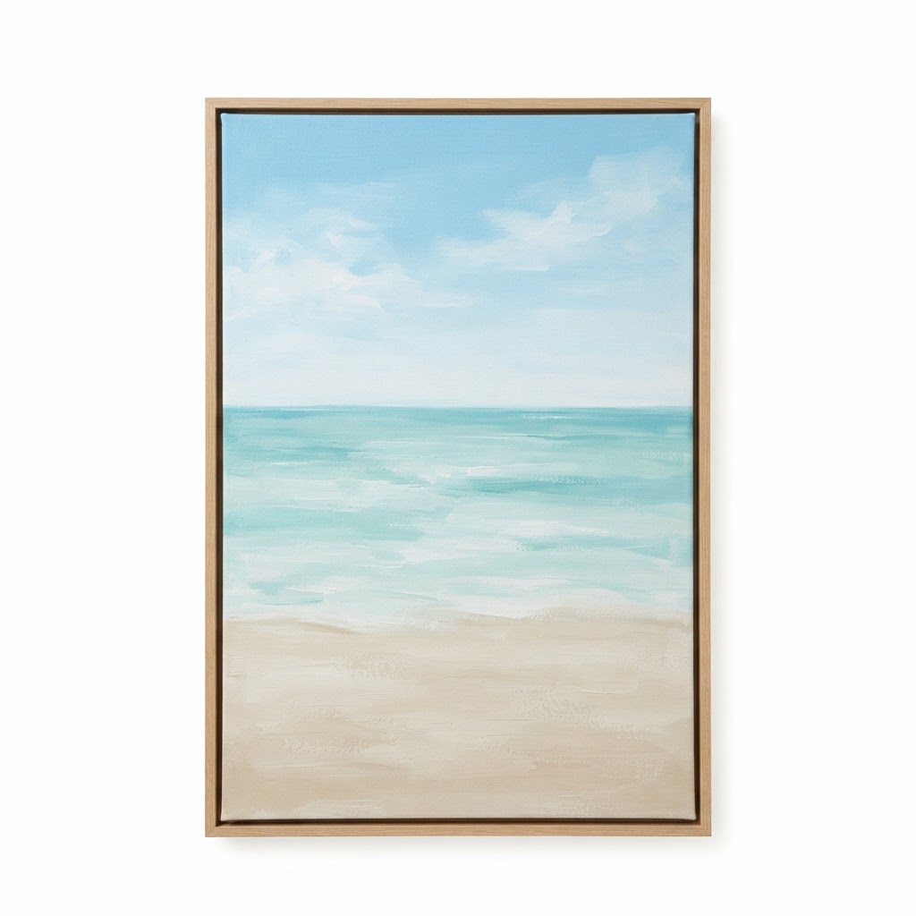 Abstract Seascape Wall Art