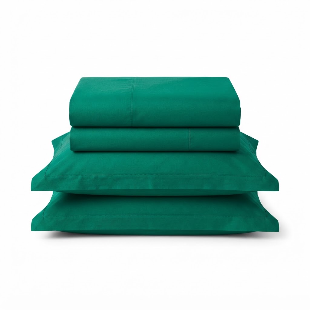 Emerald Cotton Bedding Set