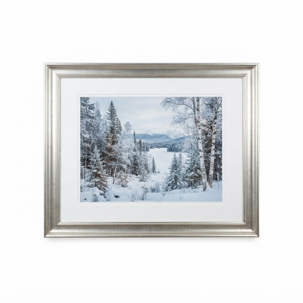 Winter Landscape Framed Prints