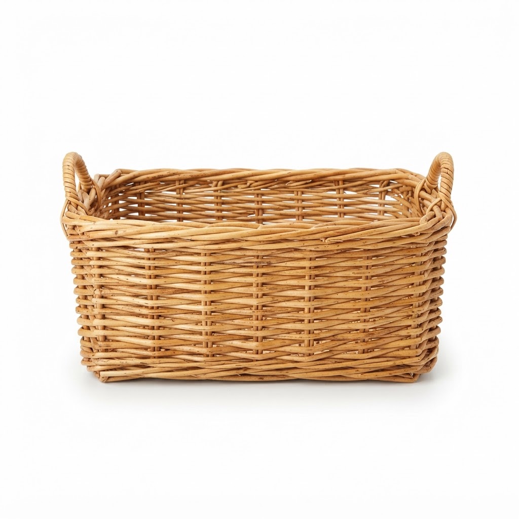 Wicker Storage Basket