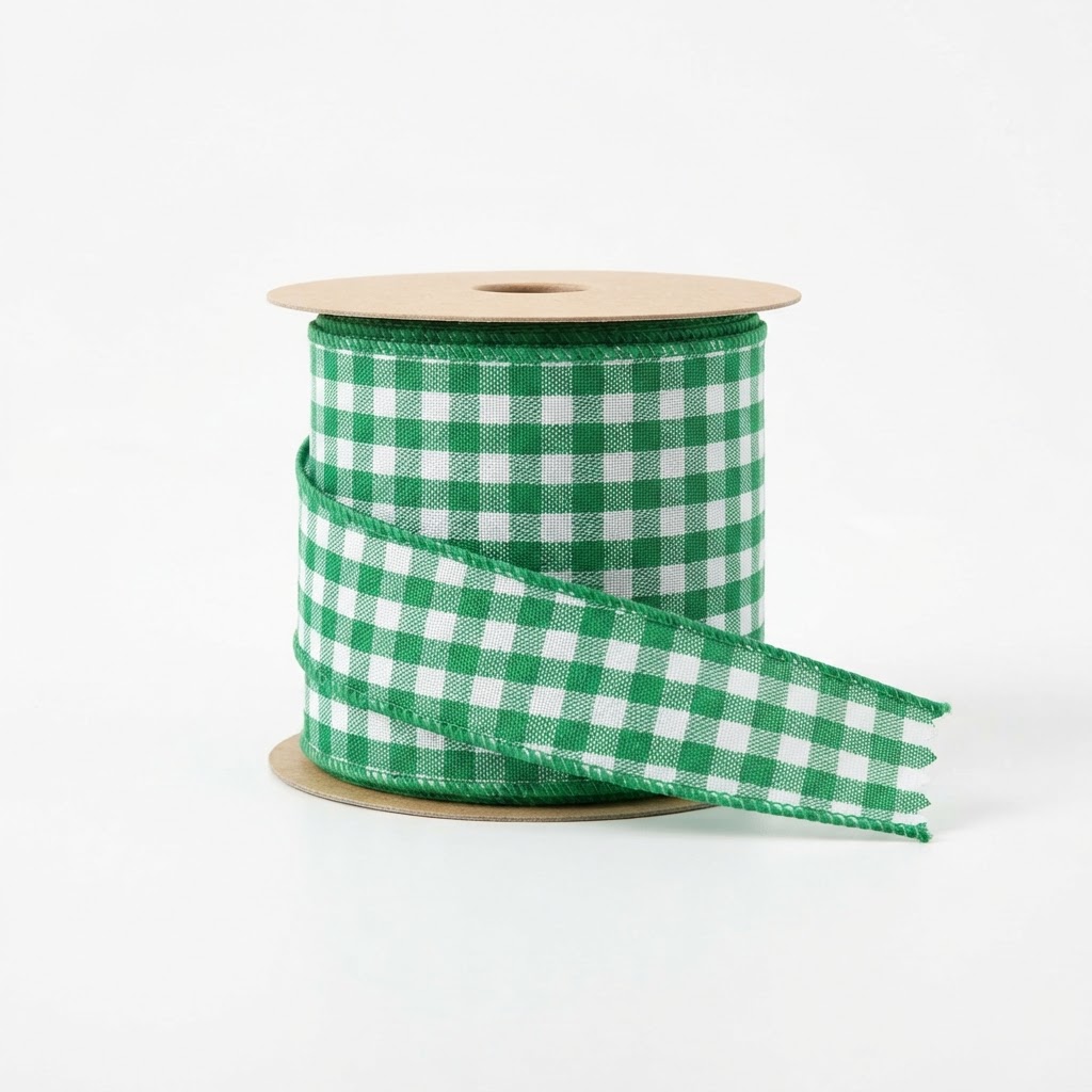 Transitional Gingham Ribbon Set