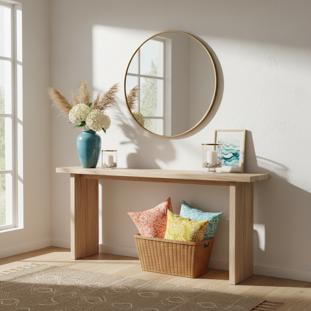 Scandinavian Summer Entryway