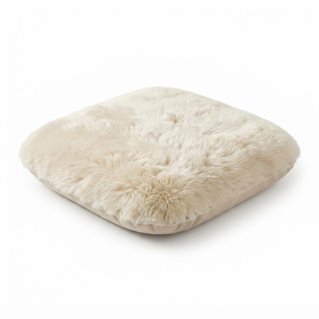Soft Faux Sheepskin Seat Cushion