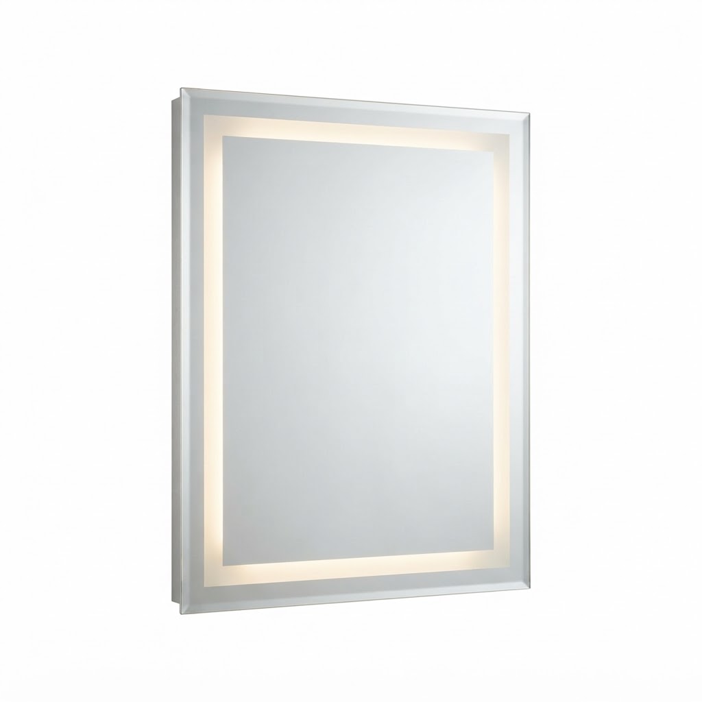 Elegant Beveled LED Illuminated Mirror