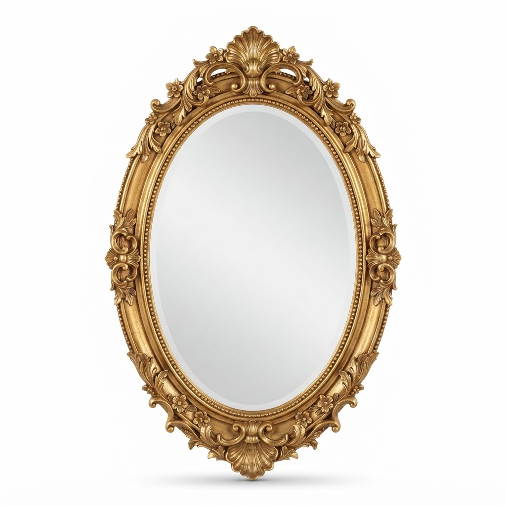 Ornate Gold Mirror