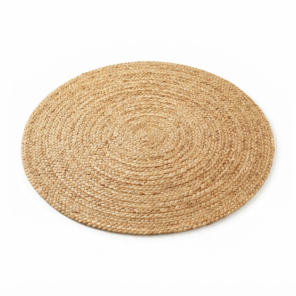 Jute Braided Area Rug