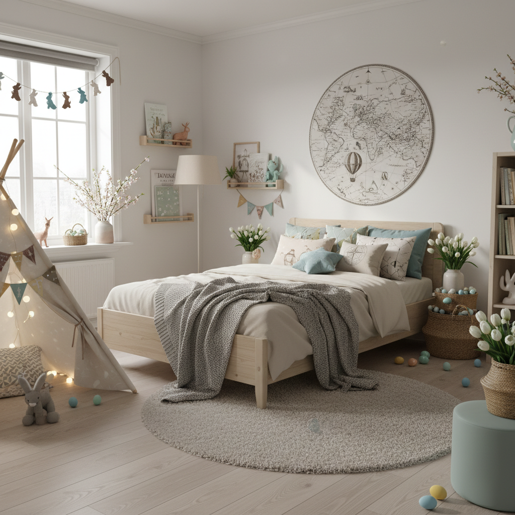 Nordic Easter Child Bedroom (Boy)