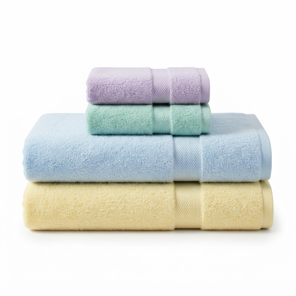 core Pastel Bath Towel Set