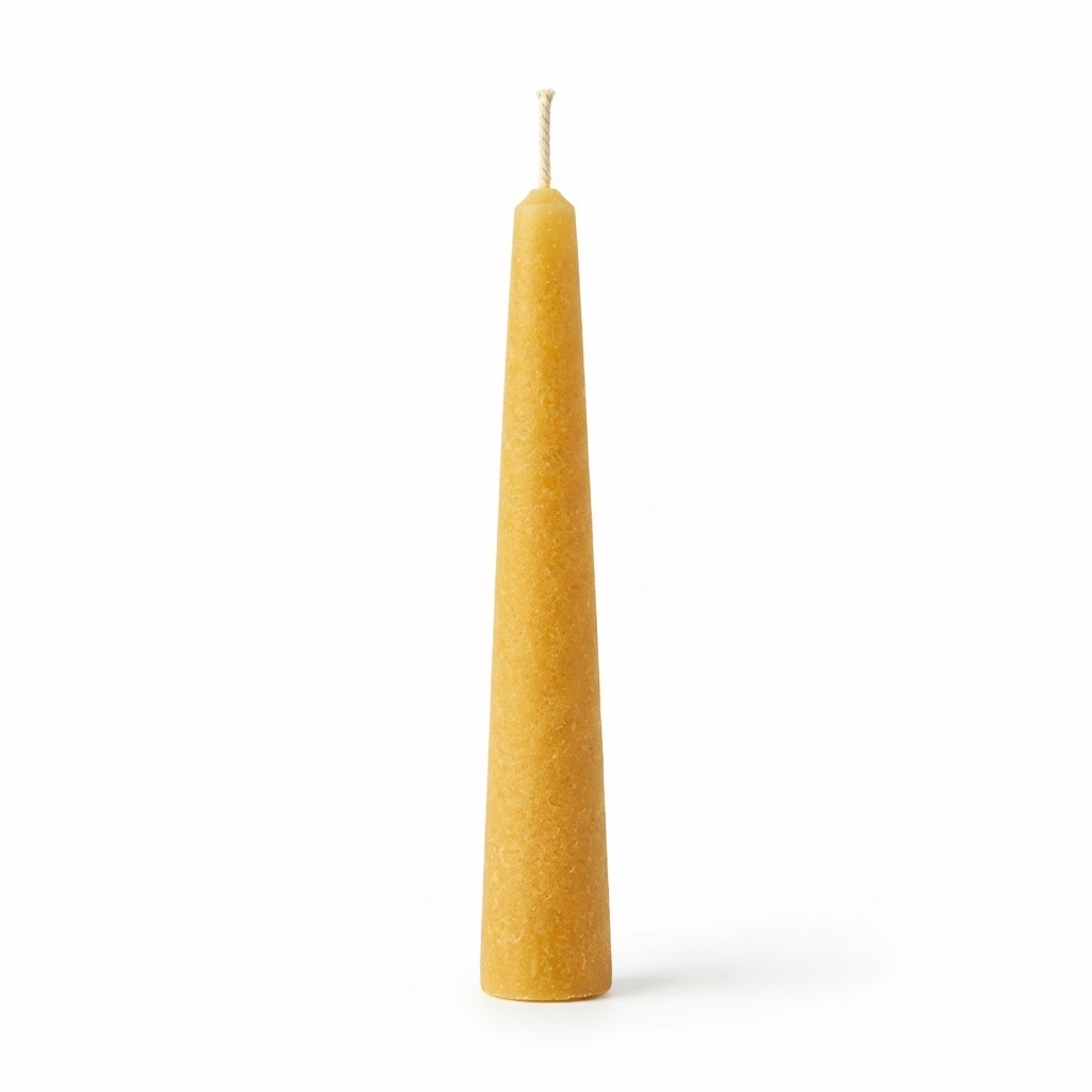 Beeswax Taper Hanukkah Candles