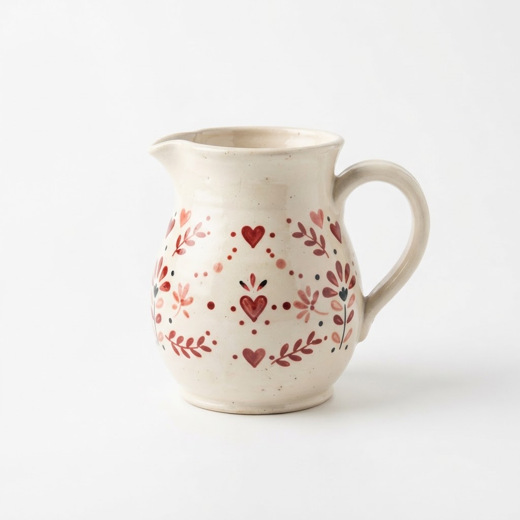 Ceramic Pitcher Vase