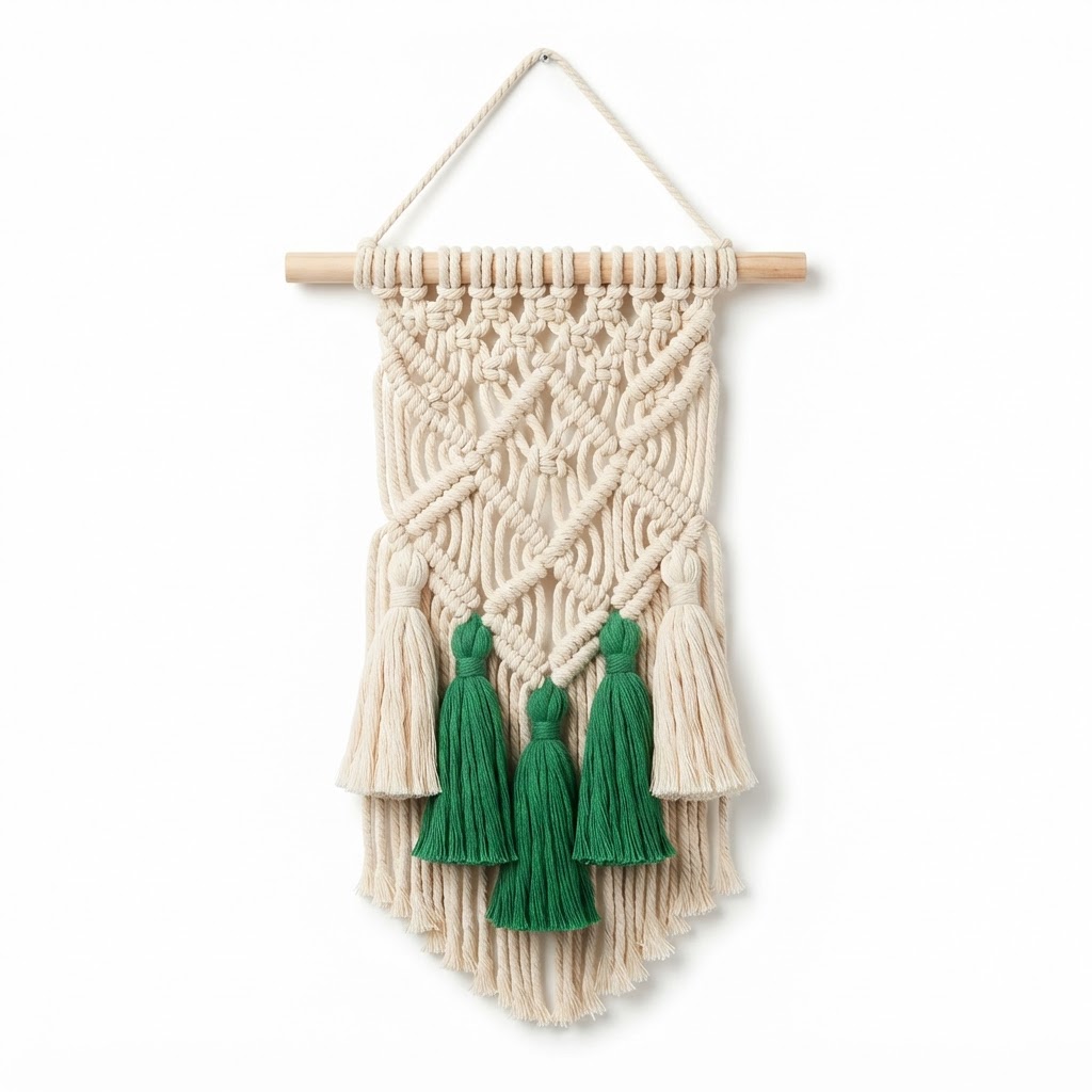 Macrame Tassel Wall Hanging