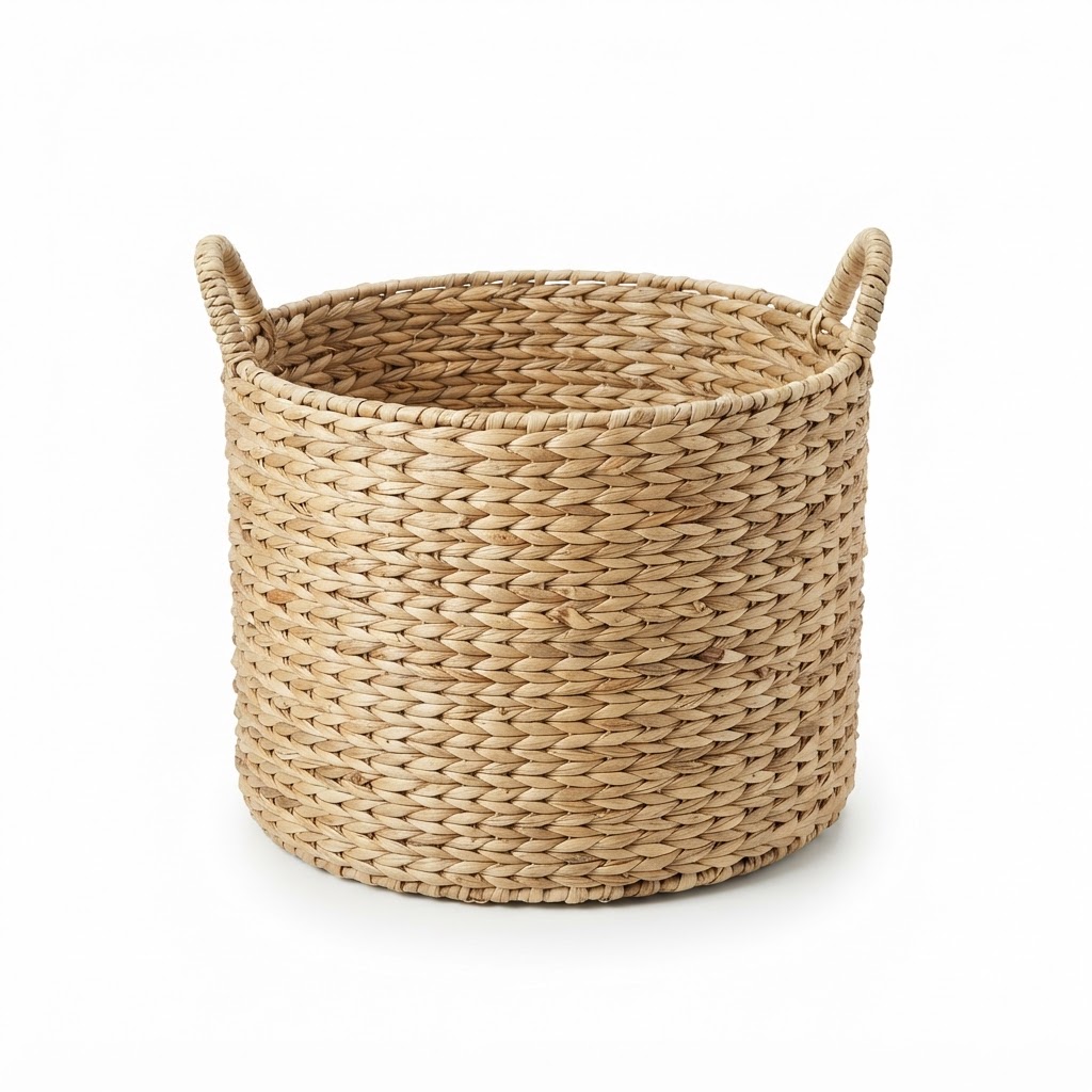 Woven Seagrass Storage Basket