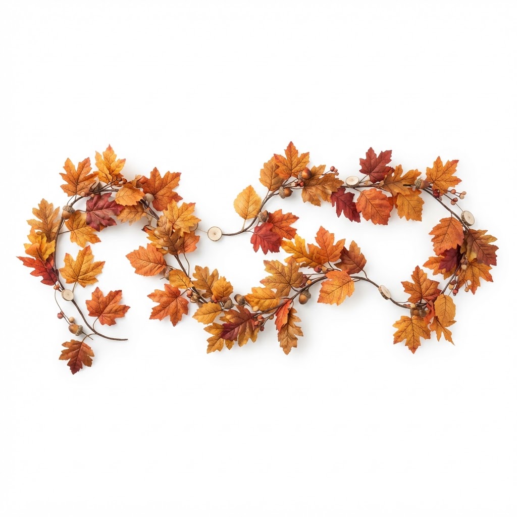 Autumn Harvest Leaf Garland