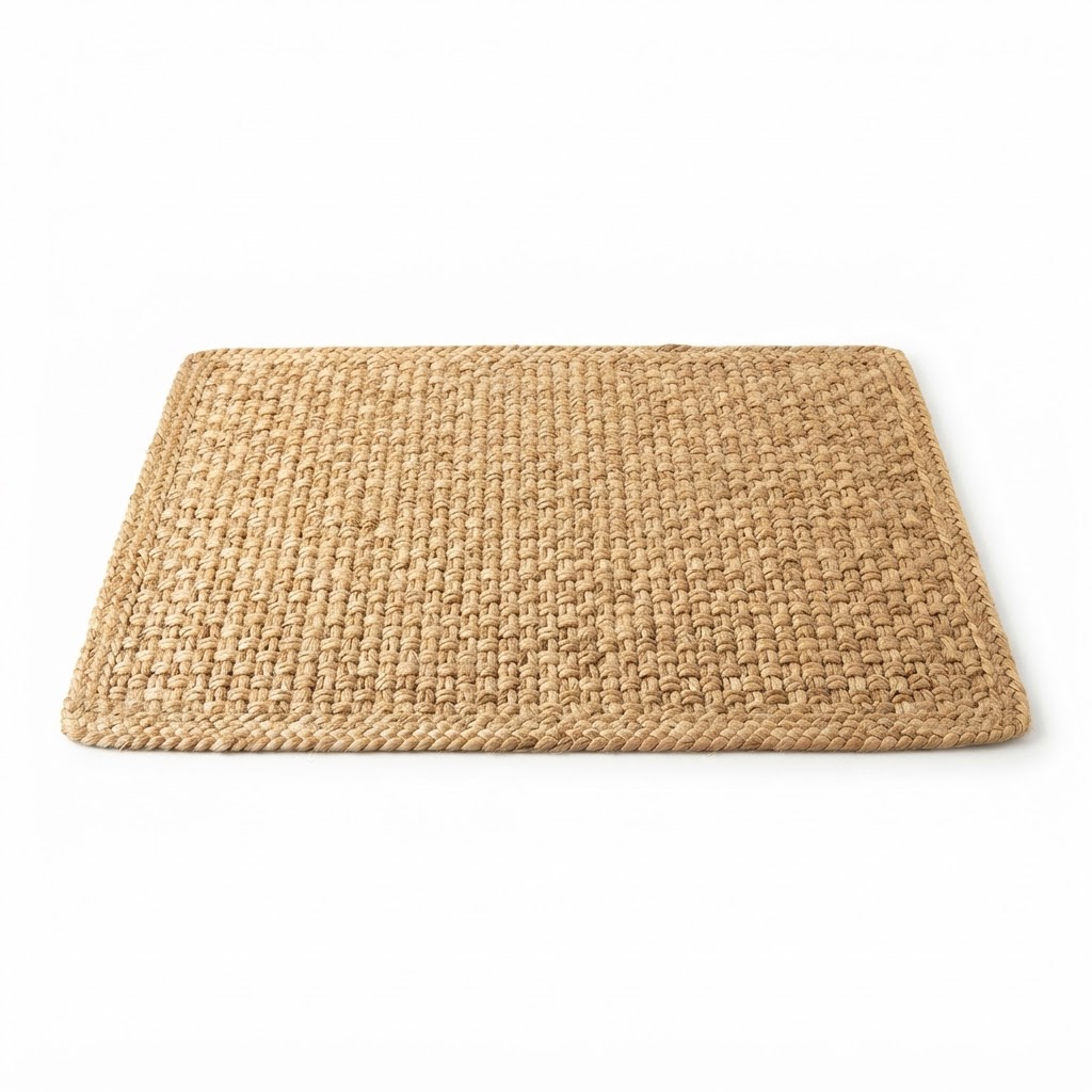Woven Jute Bath Mat