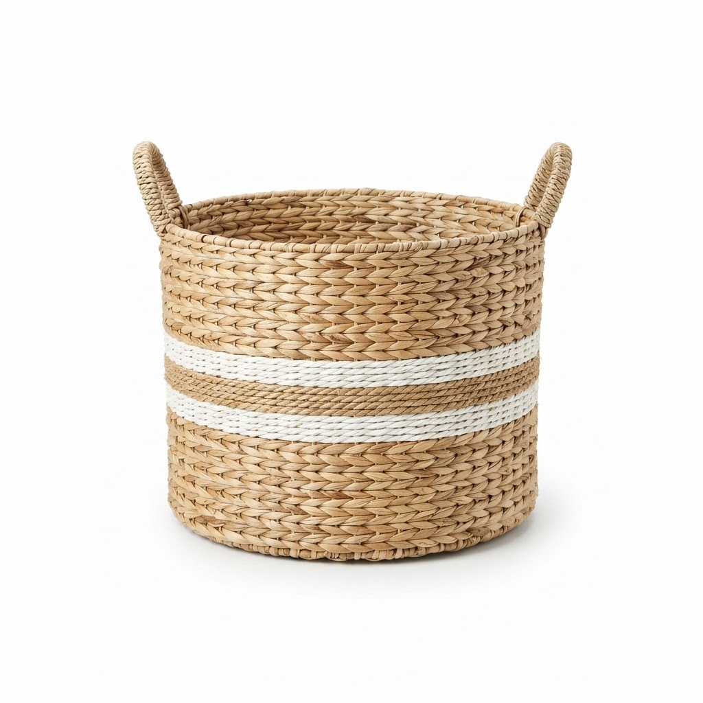 Natural Woven Storage Basket