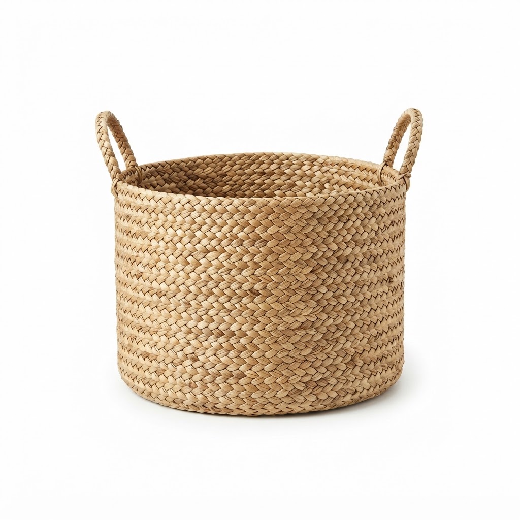 Woven Seagrass Storage Basket