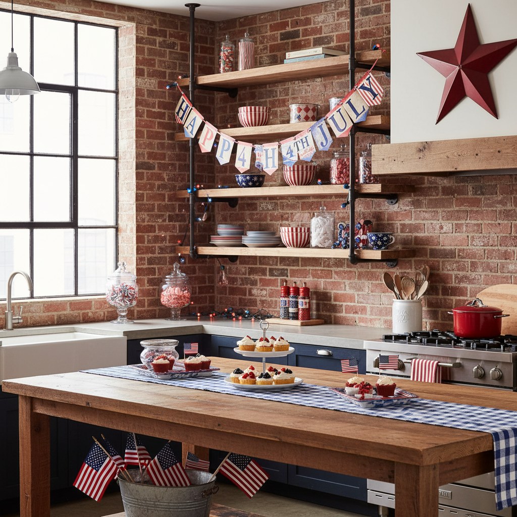 Industrial Independence Day (4th of July) Kitchen