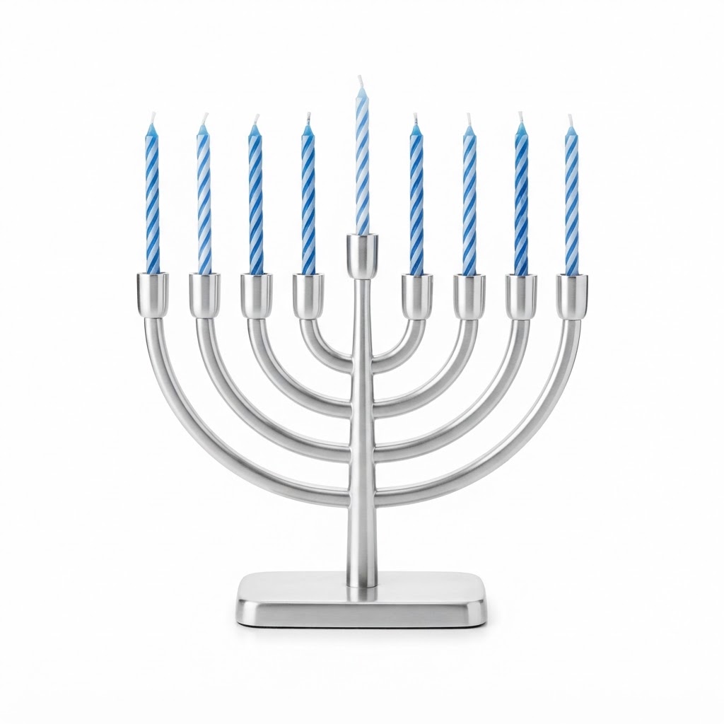 Silver Menorah