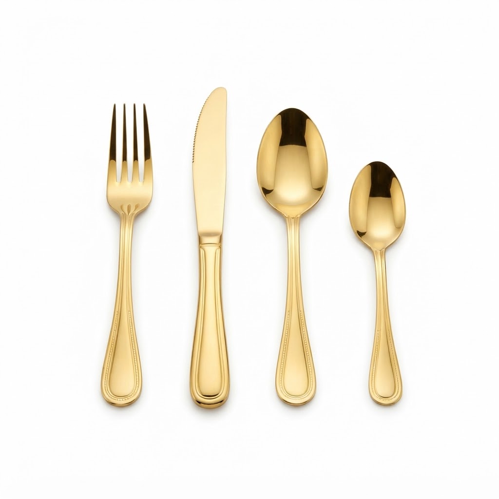 Gold Stainless Flatware