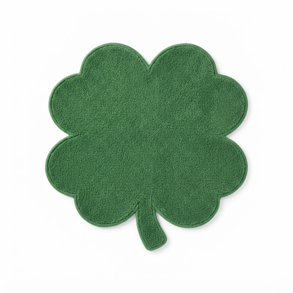 Clover Shaped Area Rug