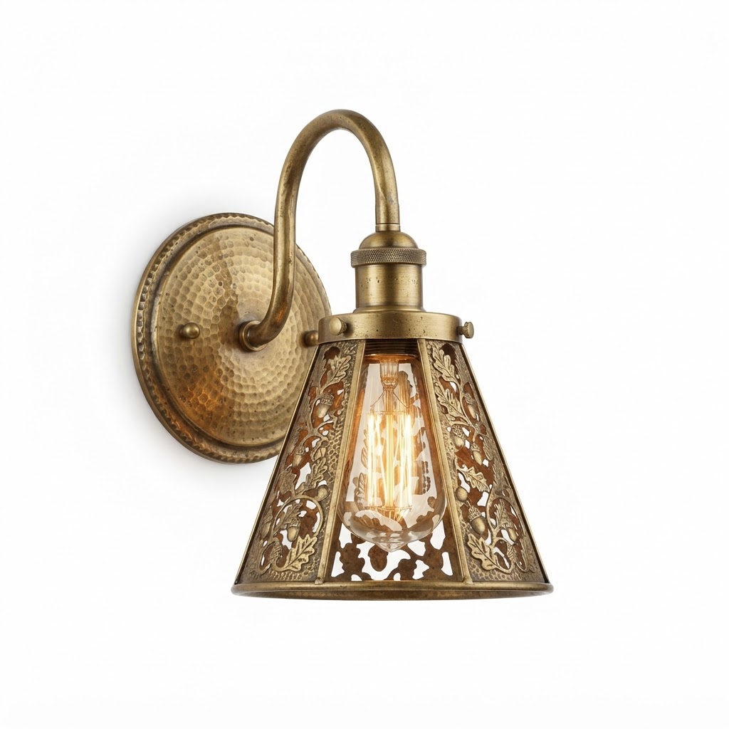 Brass Wall Sconce