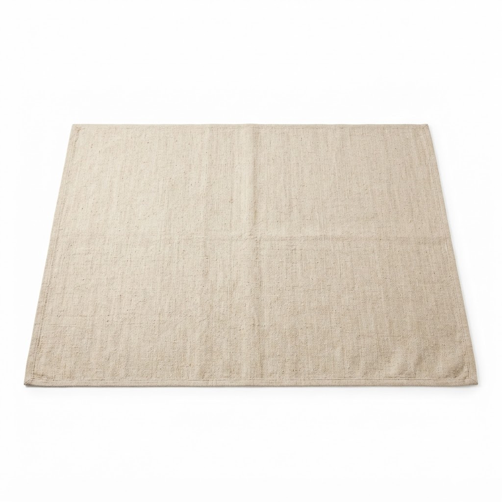 Soft Linen Area Rug