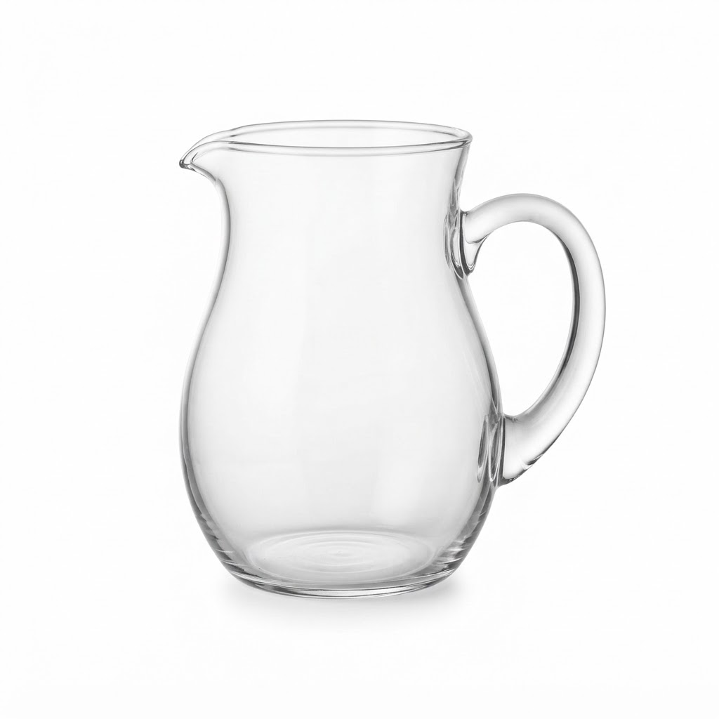 Clear Glass Pitcher
