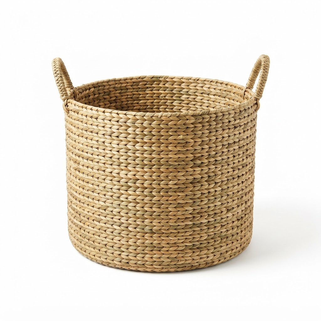Woven Seagrass Storage Basket