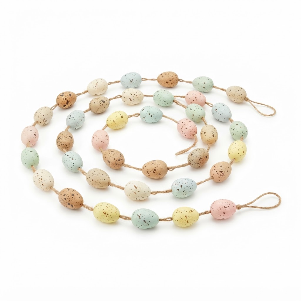 Speckled Egg Garland
