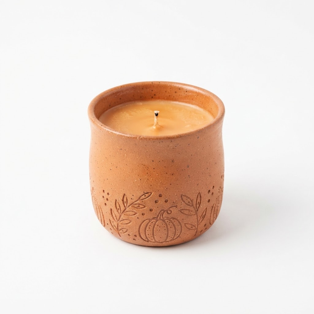 Spiced Pumpkin Scented Candle
