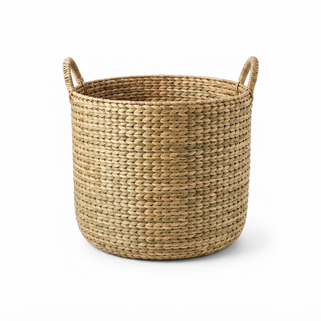 Woven Seagrass Floor Basket