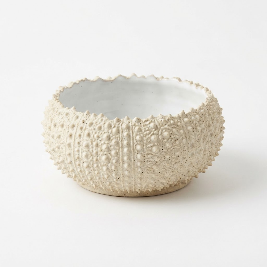 Ceramic Sea Urchin Bowl