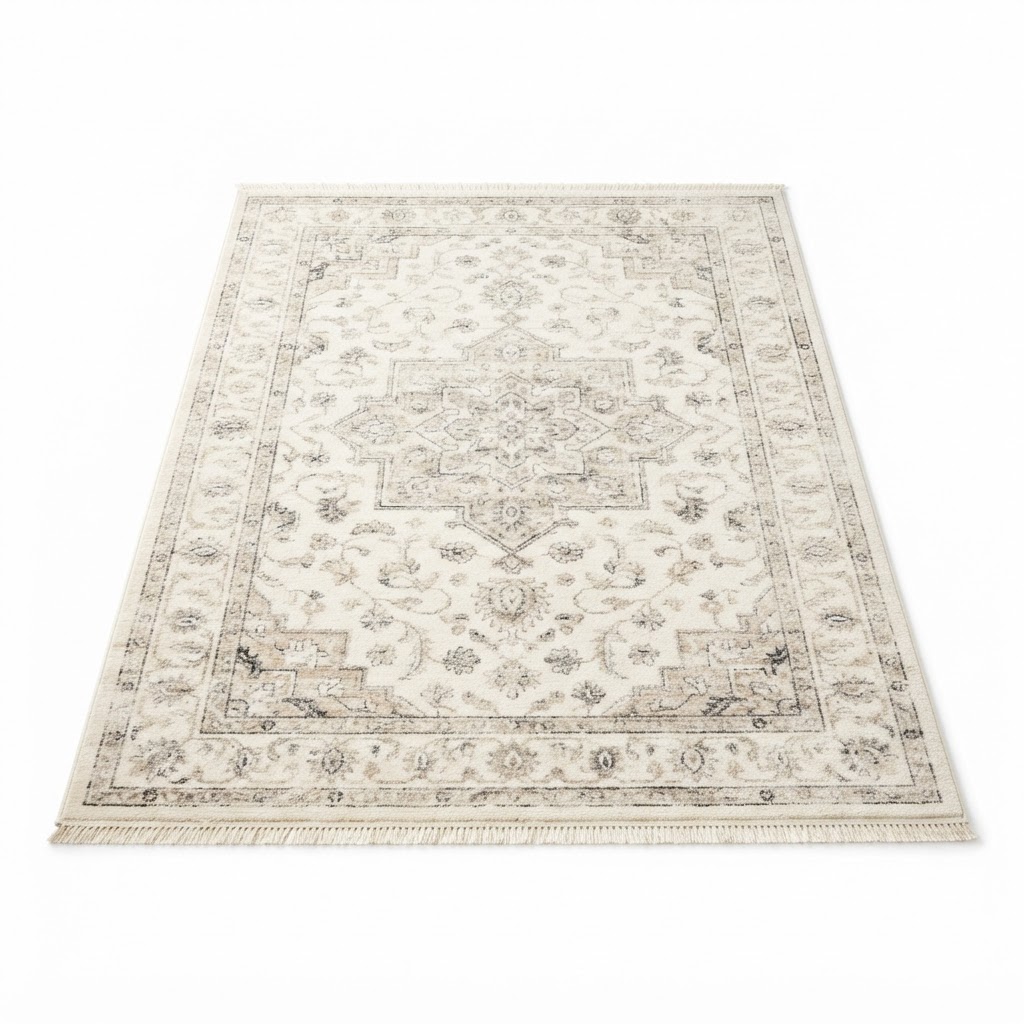 Transitional Neutral Area Rug