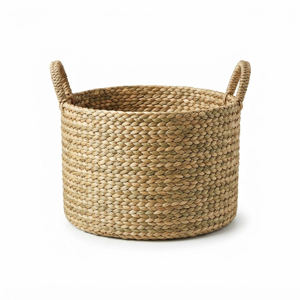 Natural Woven Storage Basket