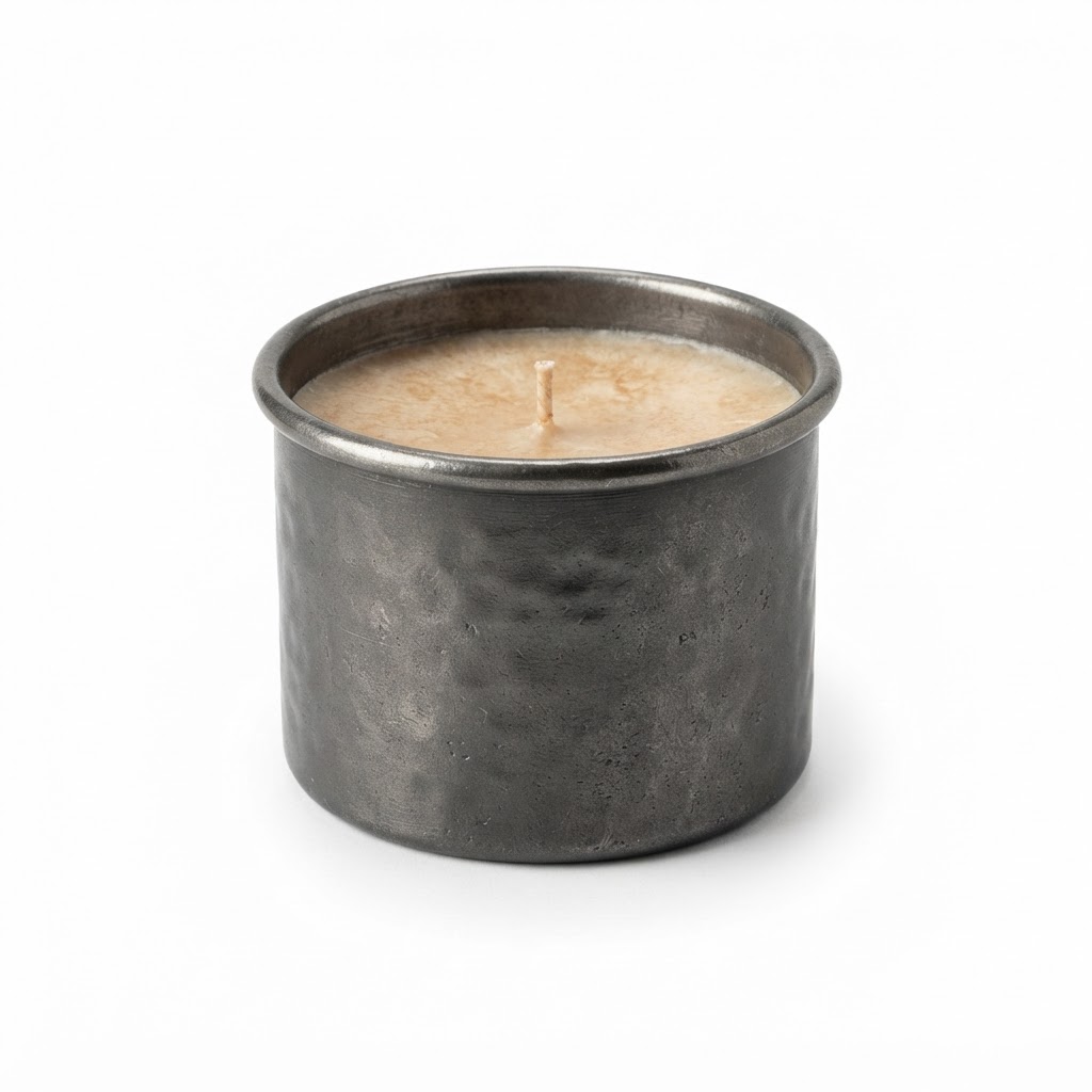 Cinnamon and clove scented candle