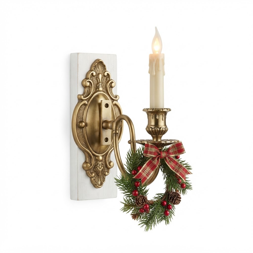 Style Brass Wall Sconces