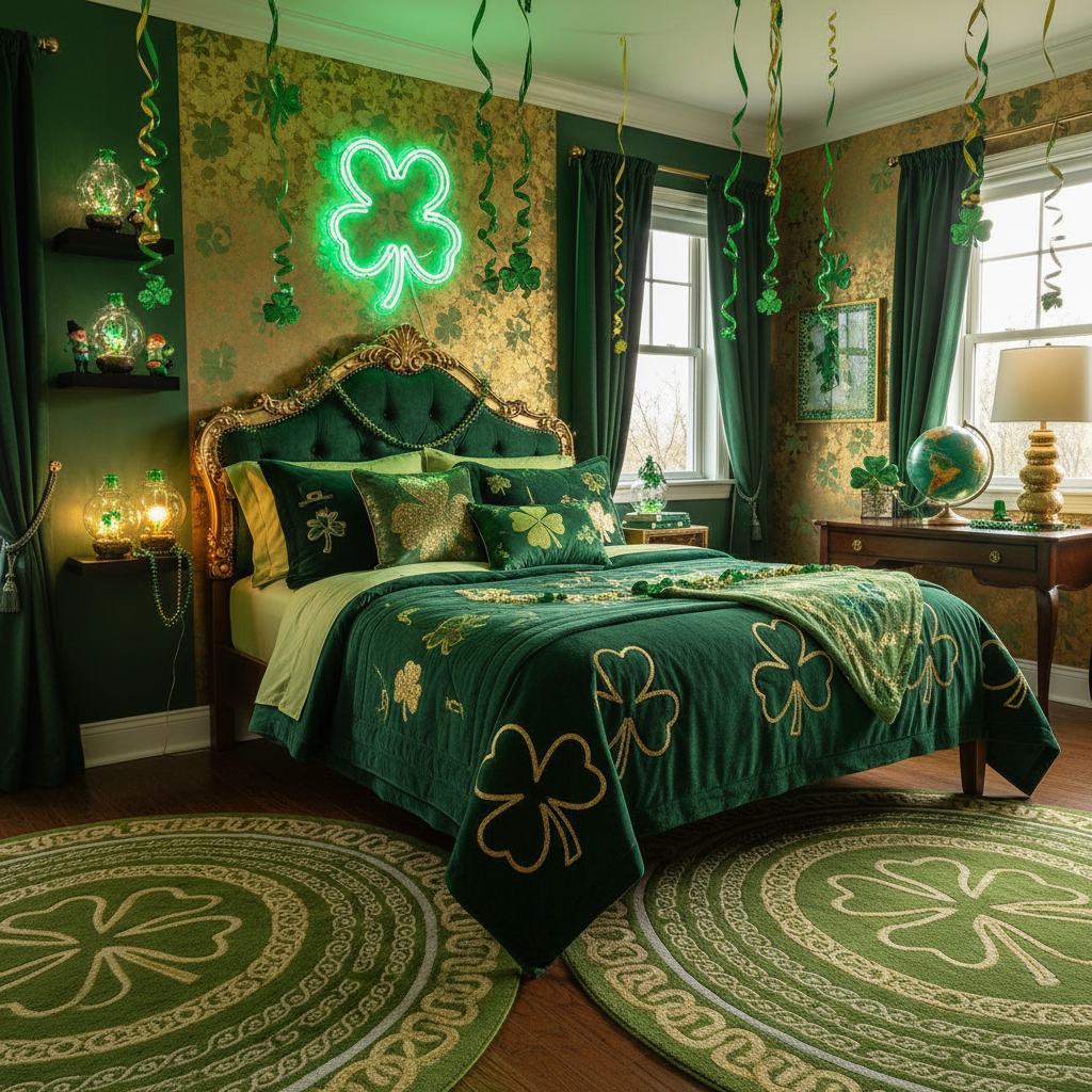 Glam St. Patrick's Day Child Bedroom (Boy)