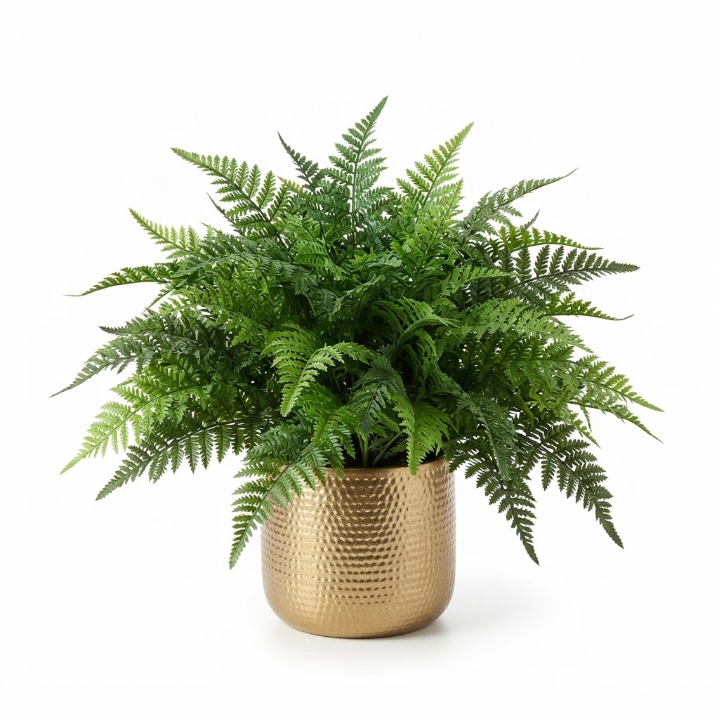 Faux Fern Greenery Arrangement
